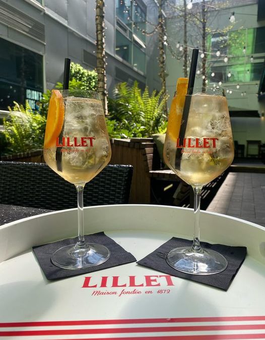 A lil’ Lillet to start your day!