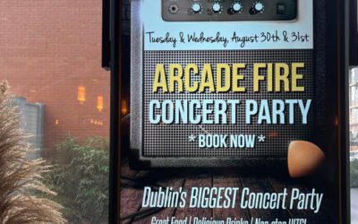 ARCADE FIRE Concert Party