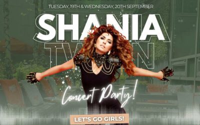 LET’S GO GIRLS – Shania Twain is in town!